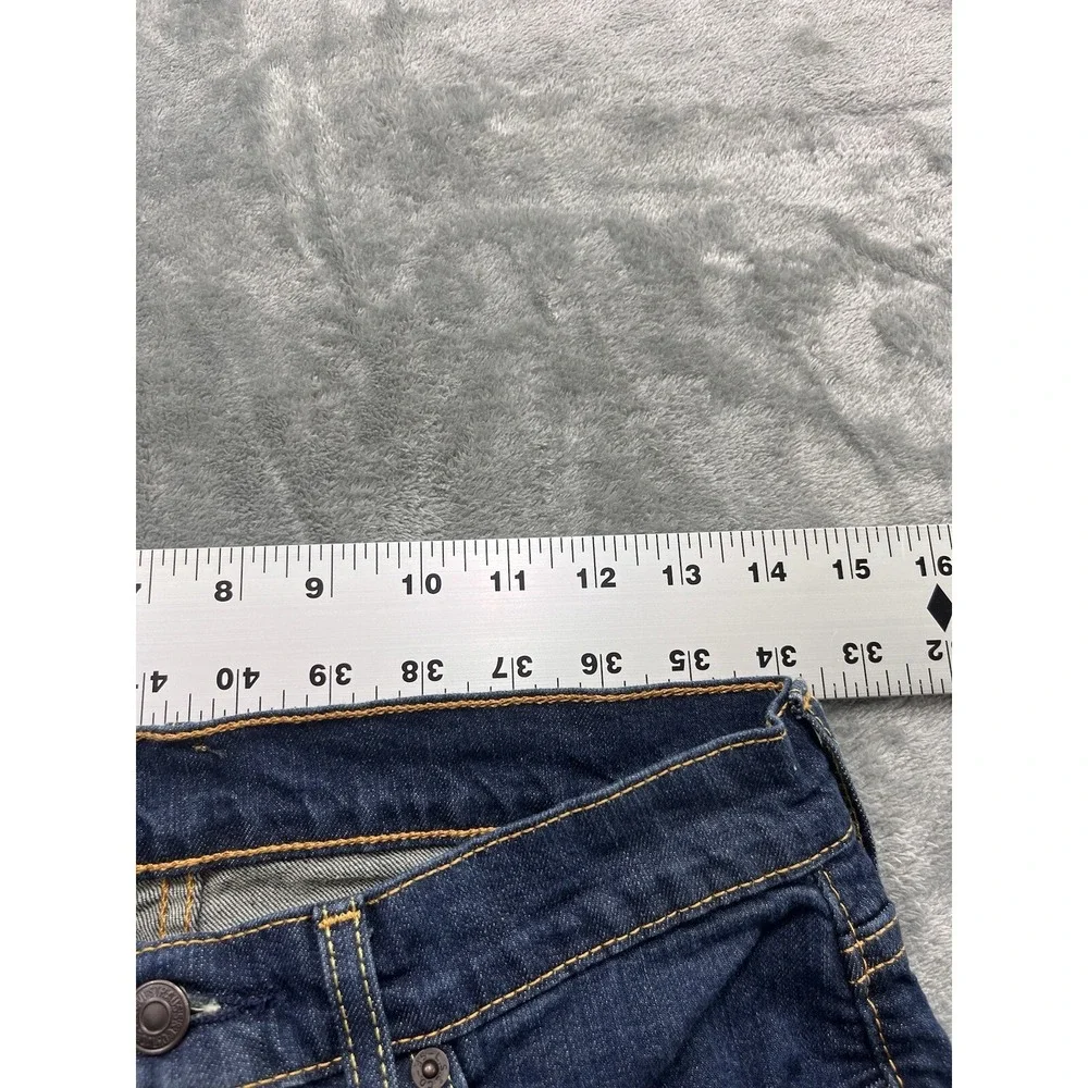 Levis 514 Straight Jeans Mens 30x32 Dark Blue Medium Wash 81782214